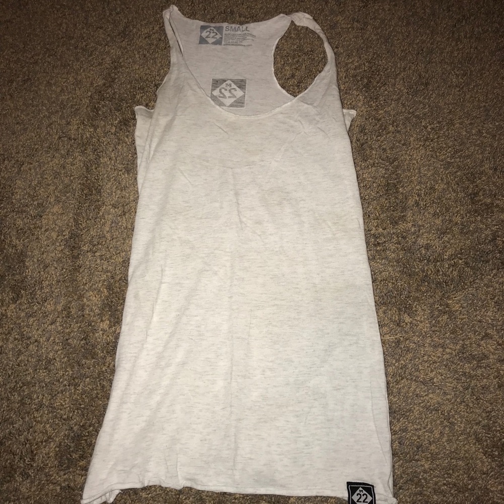White M22 tank top